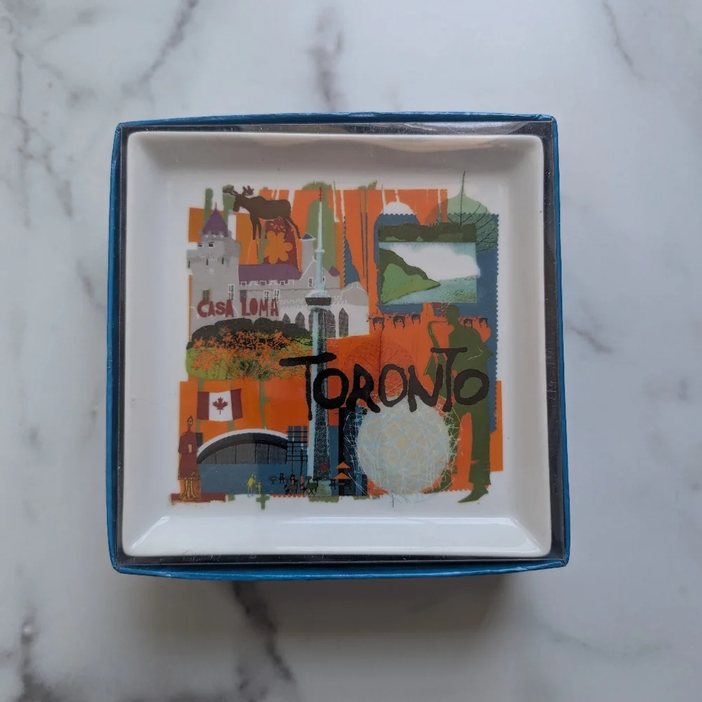 Crate & Barrel Road Trip Plates - 6